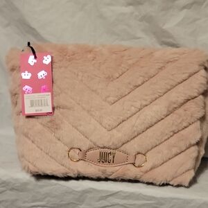 Juicy Couture Blush Faux Fur Bag